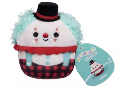 Squishmallows knuffel pluche micromallows - solenn, dear, preeti, ukee, 4-pack - thumbnail