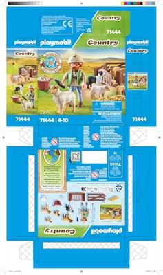 Playmobil 71444 Country Herder met Schapen - thumbnail