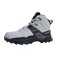 Salomon X ULTRA MID WIDE GTX Hoge Wandelschoen Dames Quarry/Black/Legion Blue 7,5 - thumbnail