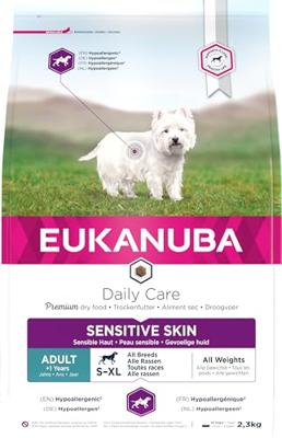 Eukanuba Daily Care Sensitive Skin hondenvoer 2 x 2,3 kg
