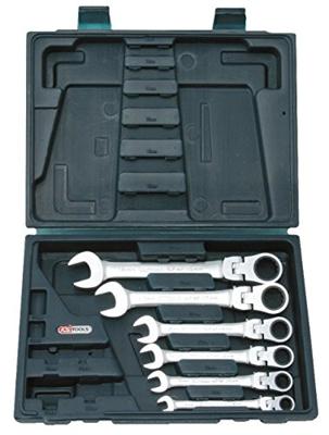 KS Tools 503.4859 503.4859 Ring-steeksleutelset Sleutelbreedte (metrisch) 8 - 19 mm