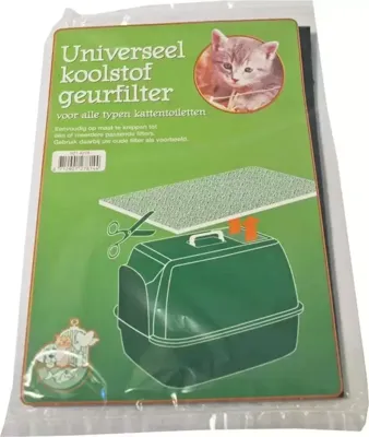Universeel koolfilter 30x20 cm Gebr. de Boon - Gebr de boon