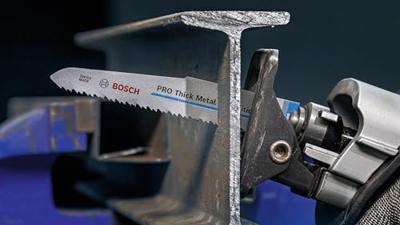 Bosch Professional S1130CF PRO Reciprozaagblad 225mm Thick Metal Demolition VE=5 - 2608657528 - thumbnail