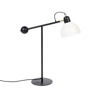 Zuiver Tafellamp 'Skala' 66cm, kleur Zwart/Wit