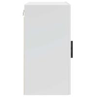 Keukenwandkast Porto bewerkt hout wit - thumbnail