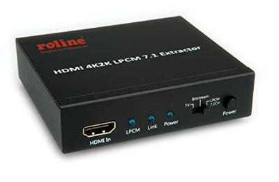 ROLINE HDMI 4K Audio Extractor LPCM 7.1