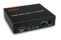 ROLINE HDMI 4K Audio Extractor LPCM 7.1 - thumbnail