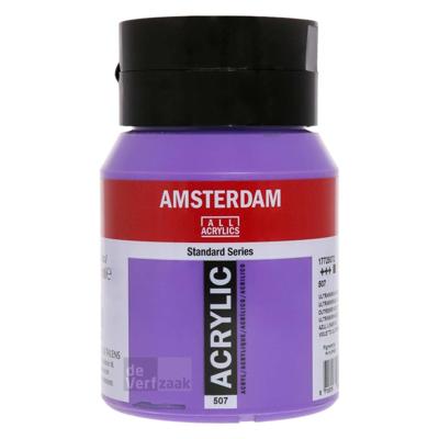 Royal Talens Amsterdam Acrylverf 500 ml - Ultramarijn Violet 507