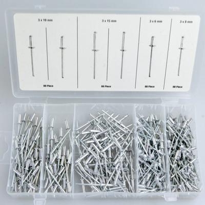 Deli Popnagel assortiment, 320 stuks in opbergbox