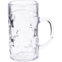 Depa Glas | bierpul | reusable | onbreekbaar | sAN | 500ml | 150mm | transparant | 6 stuks - thumbnail