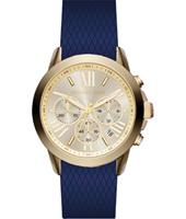 Horlogeband Michael Kors MK2556 Silicoon Blauw 20mm Horlogeband Michael Kors MK2556 Silicoon Blauw 20mm