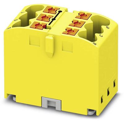 Phoenix Contact 3273270 Verdeelblok 15.6 mm Spanveer Geel 10 stuk(s)