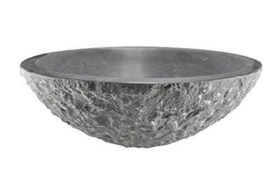 Wiesbaden Raw waskom rond hamerslag 42x14 cm hardsteen gezoet Wiesbaden Raw waskom rond hamerslag 42x14 cm hardsteen gezoet