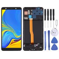 TFT Material LCD-scherm en Digitizer Full Assembly Met Frame voor Samsung Galaxy A7 (2018) / SM-A750F (Zwart) - thumbnail