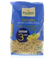 Primeal Halfvolkoren spiralen snelkook 3 minuten bio 500 Gram - thumbnail