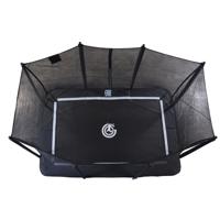Game On Sport Jumpline Trampoline + Net 213x335 cm Zwart - thumbnail