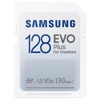 Samsung EVO Plus 128GB SDXC SD-Kaart Wit - thumbnail