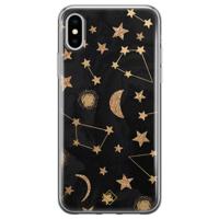 iPhone X/XS siliconen hoesje - Counting the stars - thumbnail