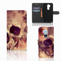 Telefoonhoesje met Naam LG G7 Thinq Skullhead - thumbnail