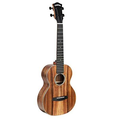 Cascha HH 2311 all solid acacia tenor ukelele - thumbnail