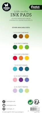 Studio Light • essentials water-reactive ink pads greens