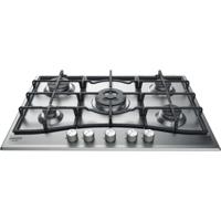 HOTPOINT PNN 751 IX - Gaskookplaat - 5 branders - 10,5kW - L75 x D51cm - Roestvrijstalen coating - Roestvrij staal - thumbnail