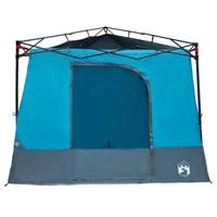 Tent met dak Anders met luchtopening Blauw en Zwart 290 x 288 cm - thumbnail