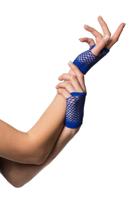 Vingerloze Handschoenen Kort Visnet Blauw - thumbnail