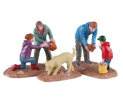 Looking for seashells set of 3 kerstfiguur LEMAX - Lemax Looking for seashells set of 3 kerstfiguur LEMAX - Lemax