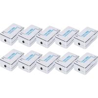 Digitus RJ45 Netwerk Adapter CAT 6 [1x RJ45-bus - 1x RJ45-bus] Grijs, Grijs-blauw - thumbnail