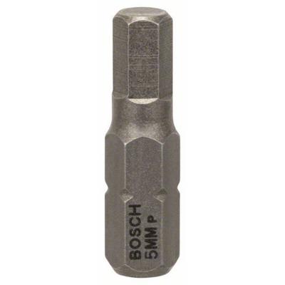 Bosch Accessories 2607001726 2607001726 Inbus-bit Aandrijving: 1/4 (6,3 mm) Uitvoering: Inbus 5 mm 25 mm
