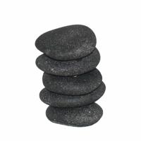 Magneten Zwarte Stenen (Set van 5) - thumbnail