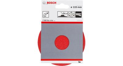 Bosch Accessories 2608601077 Steunschijf met klittenbandsluiting voor het bevestigen van schuurbladen 125 mm Diameter 125 mm
