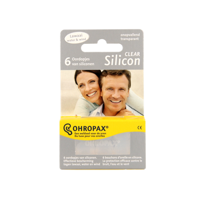 Ohropax Silicon clear 6 Stuks Ohropax Silicon clear 6 Stuks