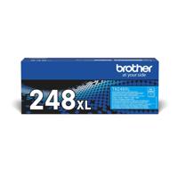 Brother Toner TN-248XLC Origineel Cyaan 2300 bladzijden TN-248 XL C - thumbnail