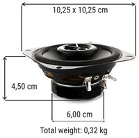 JBL Stage2 424 2-weg coaxiale inbouwluidspreker 105 W Inhoud: 2 stuk(s) - thumbnail