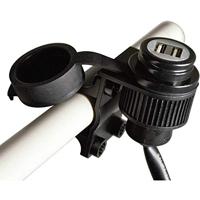 Albrecht universele dubbele USB-stekkerdoos - thumbnail