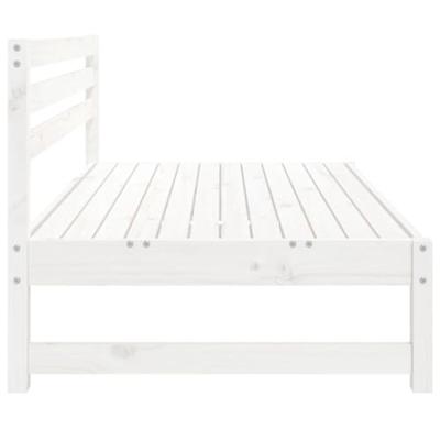 Tuinmiddenbanken 2 st 120x80 cm massief grenenhout wit