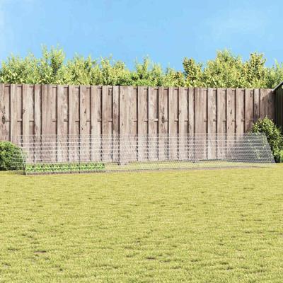 Konijnenkooi Zilver 215 x 100 x 85 cm Gegalvaniseerd staal