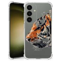 Back Cover Samsung Galaxy S24 Watercolor Tiger - thumbnail