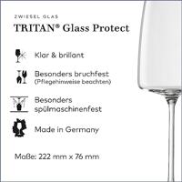 Zwiesel Glas Wijnglazen Vivid Senses Light & Fresh - 360 ml - 2 stuks - thumbnail