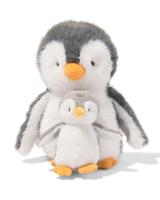 HEMA Knuffel pinguin met baby 31cm - thumbnail