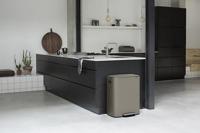 Brabantia Bo Pedaalemmer - 2x30L - 2 kunststof binnenemmers - platinum 211546 - thumbnail