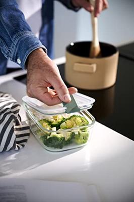 Mepal Glazen vershouddoos - easyclip - nordic sage - 1500 ml Mepal Glazen vershouddoos - easyclip - nordic sage - 1500 ml