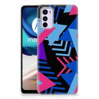 Motorola Moto G42 | TPU Hoesje | Funky Triangle - thumbnail