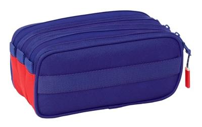 Pennenetui met 3 vakken Atlético Madrid Blauw Wit Rood 21,5 x 10 x 8 cm Pennenetui met 3 vakken Atlético Madrid Blauw Wit Rood 21,5 x 10 x 8 cm