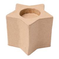 Colorations Versier je eigen theelichthouders ster, 6st. - thumbnail