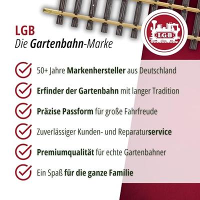 G LGB rails L10150 Rechte rails 150 mm 1 stuk(s)