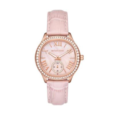 Horlogeband Michael Kors MK4820 Leder Roze 18mm Horlogeband Michael Kors MK4820 Leder Roze 18mm