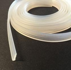 Wiesbaden kunststof opvulstrip 2mm x 200cm tbv glaswanden Wiesbaden kunststof opvulstrip 2mm x 200cm tbv glaswanden